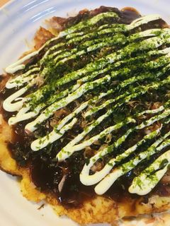 ゴーヤー入り●米粉の豚玉お好み焼き-レシピのメイン写真