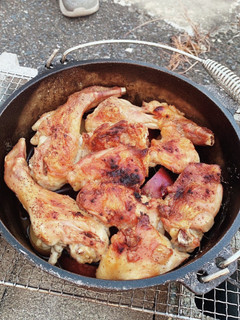 BBQ♪ダッチオーブンで鶏もも肉焼き-レシピのメイン写真