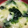 我が家のお味噌汁♪ほうれん草入り