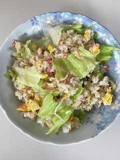 カニカマレタスチャーハン-レシピのメイン写真