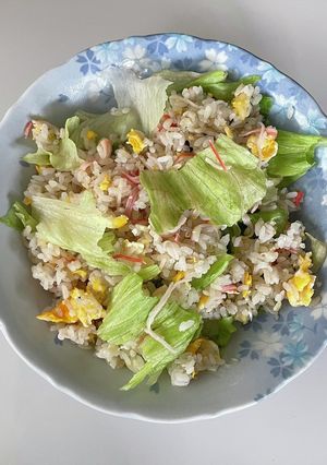 カニカマレタスチャーハン-レシピのメイン写真