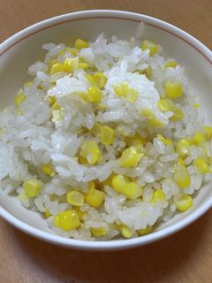 とうもろこしご飯-レシピのメイン写真