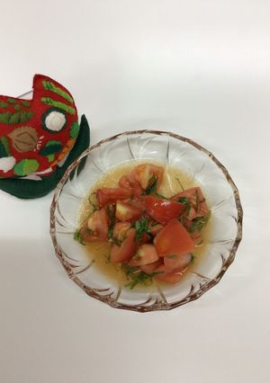 トマトマリネ　-レシピのメイン写真
