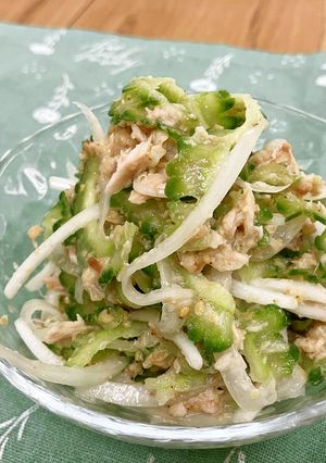 ゴーヤーのうめ~和え-レシピのメイン写真