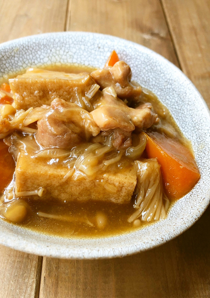 給食で大人気♪厚揚げの煮物（あんかけ風）-レシピのメイン写真