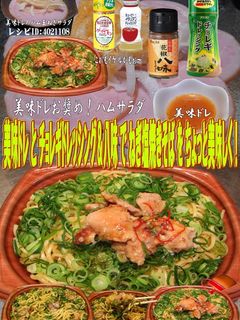 美味ドレとチョレギ&八味でねぎ塩焼きそば-レシピのメイン写真