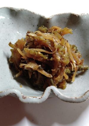 ゴーヤの大量消費に✩ゴーヤと生姜の佃煮-レシピのメイン写真