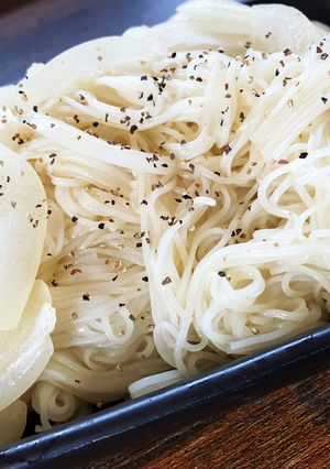 簡単！減塩2g以下　そうめんの食べ方-レシピのメイン写真
