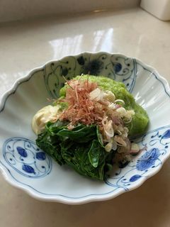 つるむらさきのフワフワおひたし-レシピのメイン写真