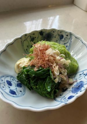 つるむらさきのフワフワおひたし-レシピのメイン写真