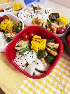 20230814お留守番お弁当-レシピのメイン写真