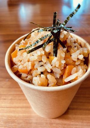 5分|カップごはん☆ヤンニョム味★볶음밥-レシピのメイン写真