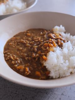 レンジキーマカレー-レシピのメイン写真