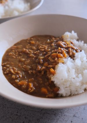 レンジキーマカレー-レシピのメイン写真