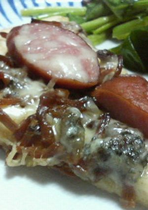 春う。ら。ら♪土筆（つくし）のピザ♪-レシピのメイン写真
