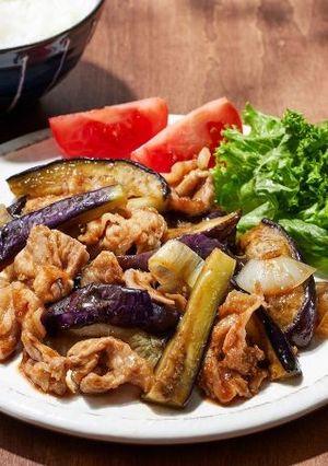 なすと豚肉の生姜焼き-レシピのメイン写真