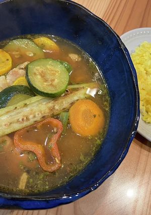夏野菜たっぷり！スープカレー-レシピのメイン写真