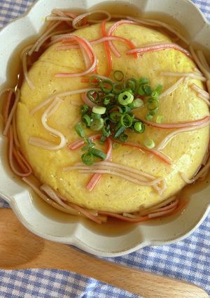 栄養士＊レンジで簡単卵豆腐の中華あんかけ-レシピのメイン写真