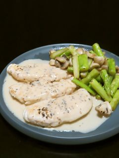 時短簡単☆鶏ササミのクリーム焼き醤油風味-レシピのメイン写真
