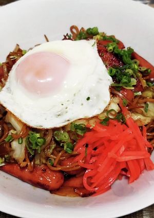 超簡単！オイスターソース焼きそば！！-レシピのメイン写真