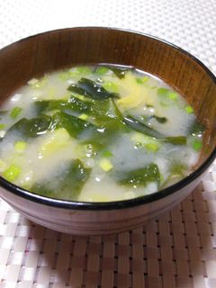キャベツ&玉ねぎの味噌汁-レシピのメイン写真