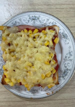 ハムトマトチーズトースト-レシピのメイン写真