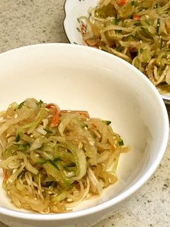 切り干し大根の酢の物-レシピのメイン写真
