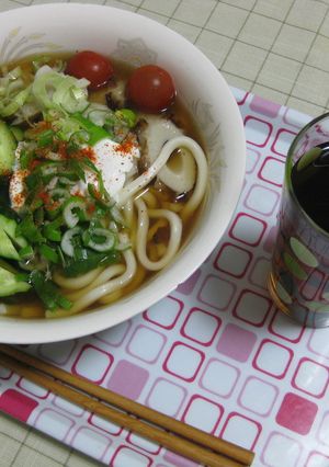☆残り物で野菜うどん☆-レシピのメイン写真