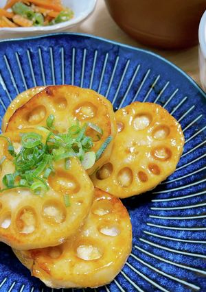 れんこんの挟まない焼き-レシピのメイン写真