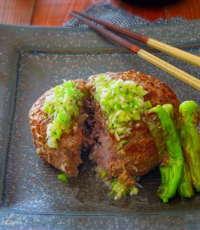 絶品！ねぎ塩牛たんバーグ-レシピのメイン写真