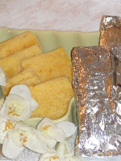 グレフル&ホワイトチョコのホイルケーキ-レシピのメイン写真