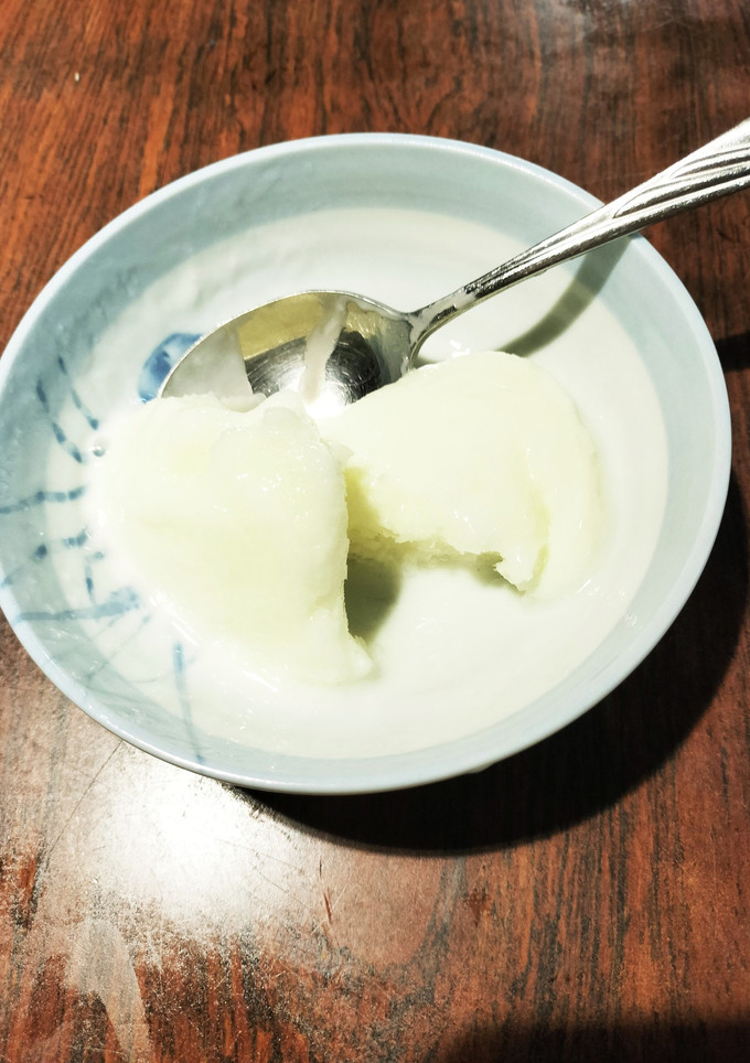 ヨーグルトとはちみつのフローズンアイス-レシピのメイン写真