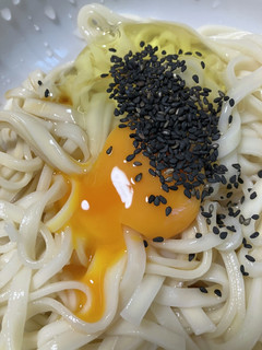 簡単 冷やし釜玉うどん-レシピのメイン写真