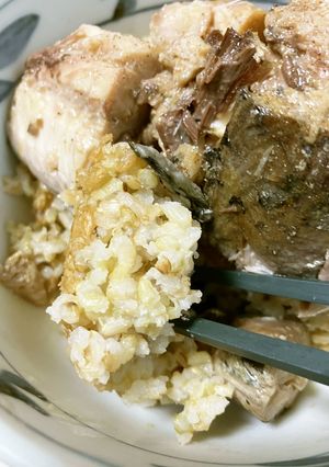 簡単　オリーブサバ缶丼-レシピのメイン写真