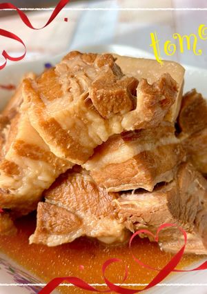 お箸で切れるやわらか♡豚の角煮-レシピのメイン写真