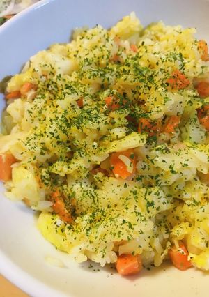 キャベツ&キャロット玉子チャーハン-レシピのメイン写真