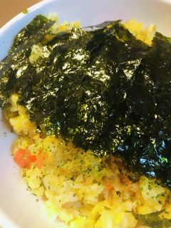 にんじん&キャベツの海苔玉子チャーハン-レシピのメイン写真
