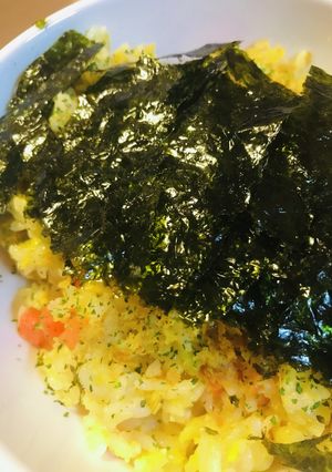 にんじん＆キャベツの海苔玉子チャーハン-レシピのメイン写真