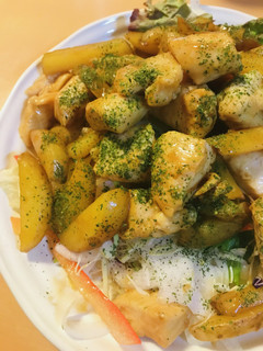 鶏肉とジャガイモのオイスターソース炒め-レシピのメイン写真