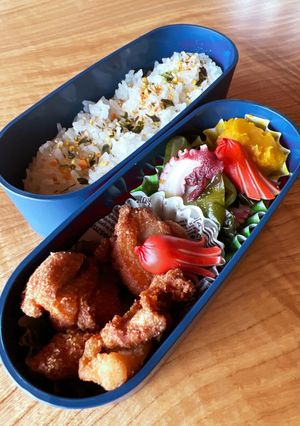 2023.8/18 小学生男子学童お弁当-レシピのメイン写真