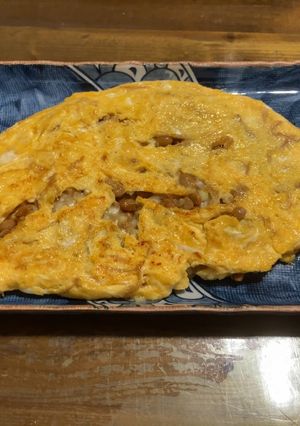 味付け不要の納豆オムレツ-レシピのメイン写真