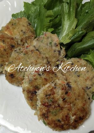 簡単！夏野菜たっぷりチーズ焼きメンチカツ-レシピのメイン写真