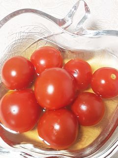 簡単★ミニトマトの白だしの煮びたし-レシピのメイン写真