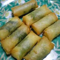 รูปของ チーズ＆しその包み揚げ