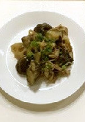 秋野菜と豚肉の味噌炒め-レシピのメイン写真