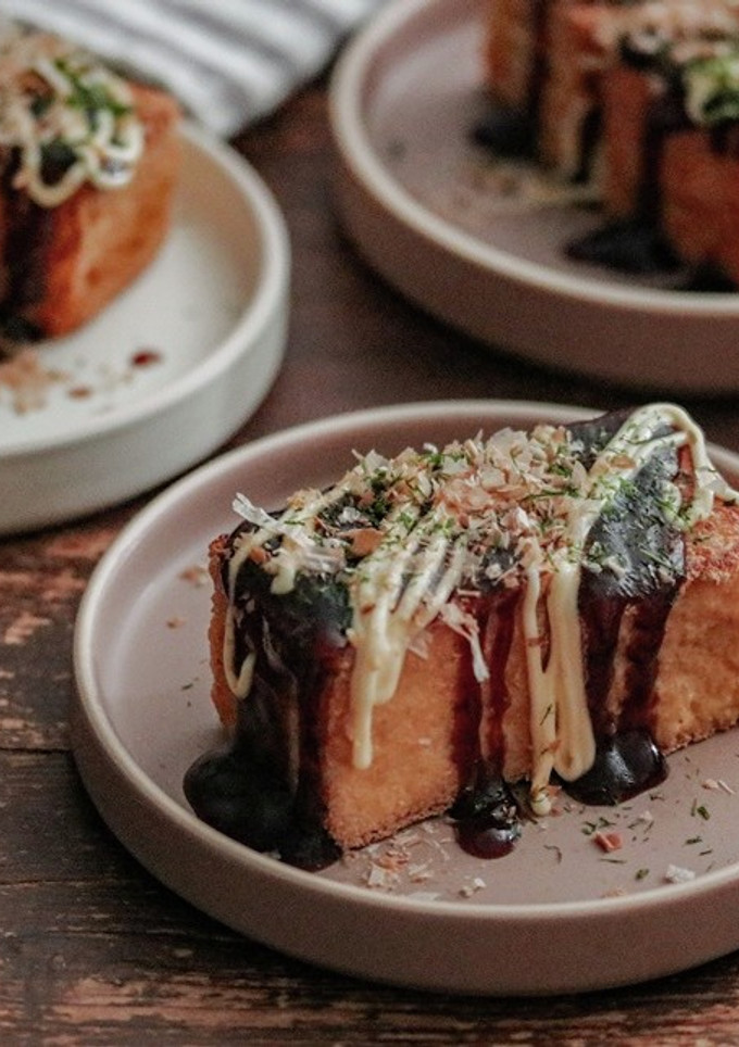 お好み焼き風厚揚げ-レシピのメイン写真