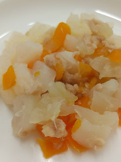 【離乳食】かぶとにんじんのツナ煮-レシピのメイン写真