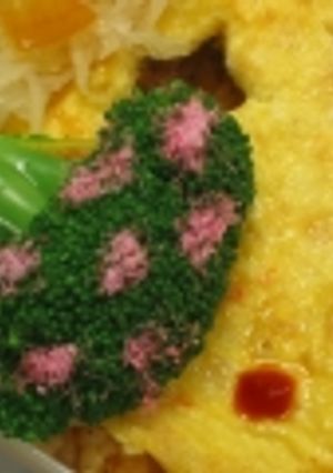 さくら～　ブロッコリーの桜-レシピのメイン写真