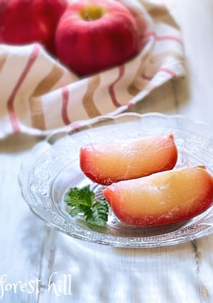 給食のアップルシャーベット-レシピのメイン写真