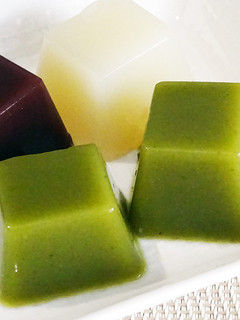 【粉末茶入り】緑茶風味の水ようかん-レシピのメイン写真